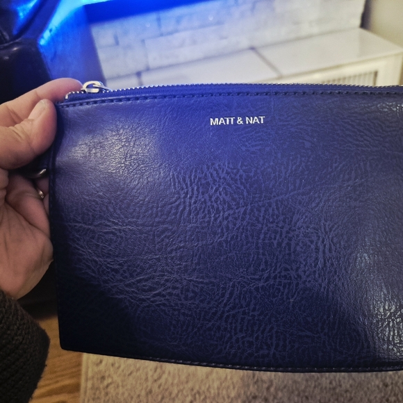 Matt & Nat Blue Large Purse and med Matt & Nat coin purse - Picture 5 of 5